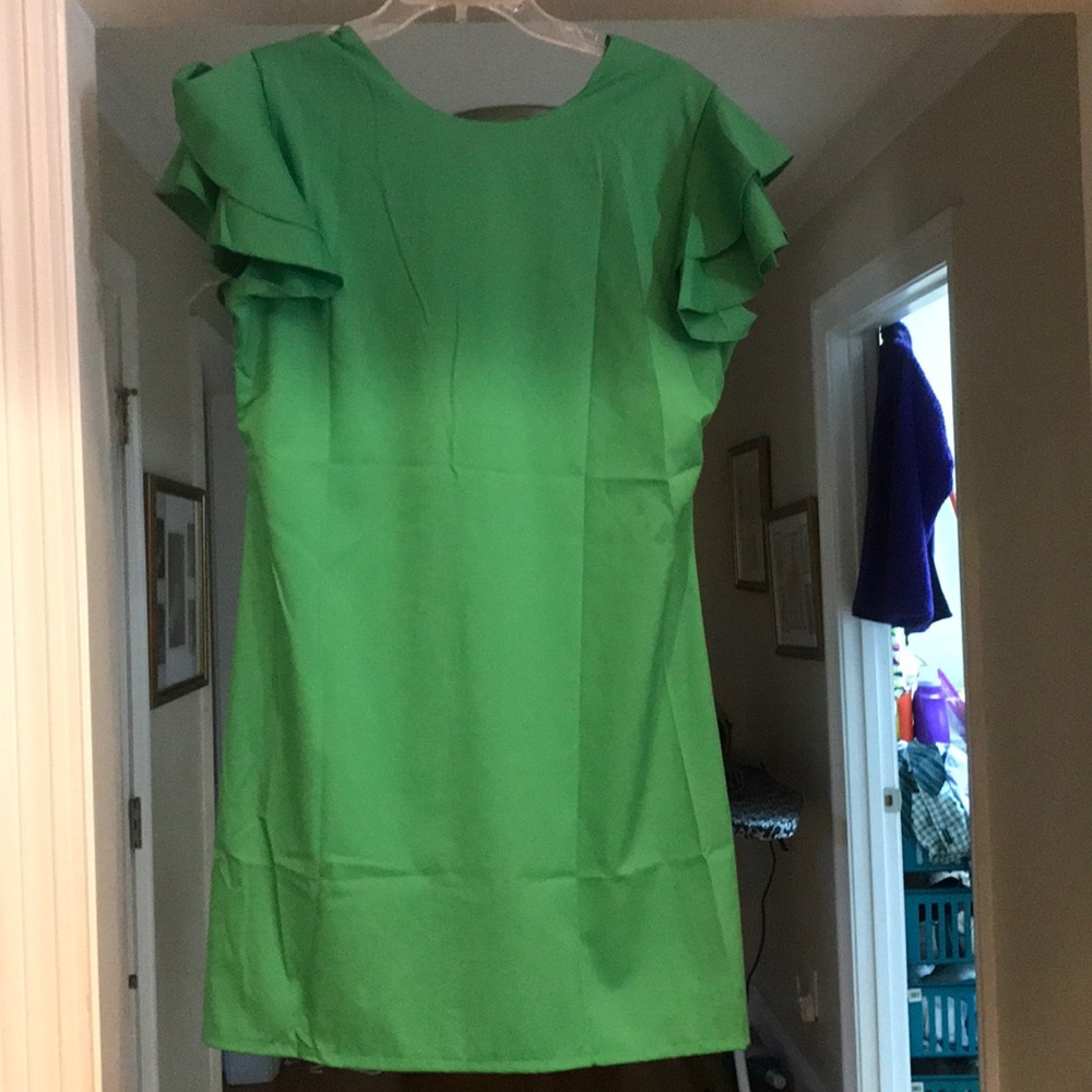 Green dress